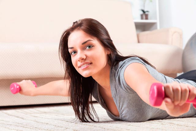 Ejercicios para fortalecer tus músculos en casa
