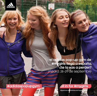 #mygirls de Adidas un espacio para chicas deportistas