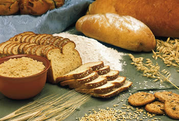 El pan es un cereal bajo en grasas