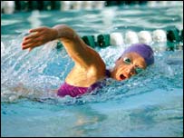 La natación favorece la circulación