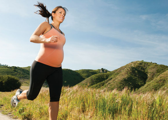 correr durante el embarazo