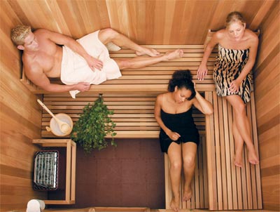 En el Baño hamman se suda menos que en la sauna 